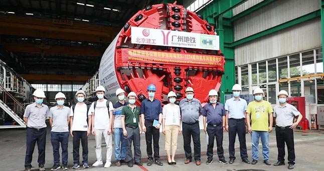 Congratulations to Herrenknecht’s Tunnel Boring Machine passes factory acceptance Test for Guangzhou Metro Line 5